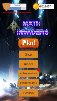 Math Invaders Screen Shot 0