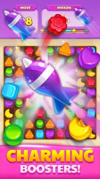 Jelly Drops - Jogo de puzzle Screen Shot 1