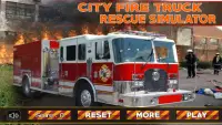Fire Truck Rescue Simulator Screen Shot 0