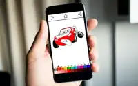 Coloring Cars McQueen Screen Shot 4