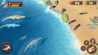 Wild Crocodile Family Sim Game Screen Shot 4