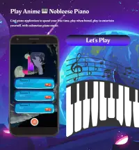 Play Anime 🎹 Nobleese Piano Tap Tap S1 - 2020 Screen Shot 3