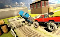 Speed ​​Bump Challenge: Kegagalan Kecelakaan Mobil Screen Shot 16