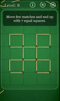 Puzzles with Matches Screen Shot 8