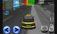 3D City Taxi Driving Mania Screen Shot 0