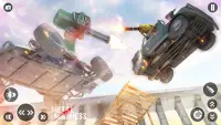 Flying Car Robot Shooting Game Screen Shot 0