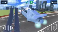 Simulateur de voiture volante Screen Shot 7