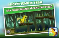 caballos de carreras y saltar Screen Shot 1
