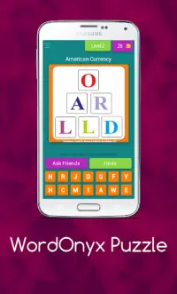 Word Onyx - Free Word Game Screen Shot 2