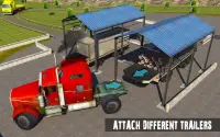 Gros un camion Transport Jeux de transport de fret Screen Shot 12