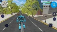 Robot Car Super Transforme Futuristic Supercar Screen Shot 1