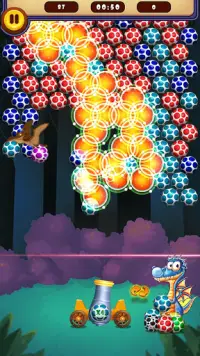 Shoot Eggs Dinosaur : Bubble Shooter Screen Shot 0