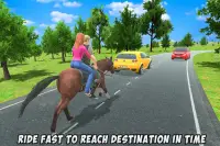 Offroad Horse Taxi Driver Sim Screen Shot 3