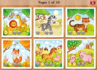 Kids puzzles - 3 and 5 years Screen Shot 2