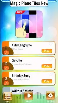 Magic Piano Tiles NEW Screen Shot 1