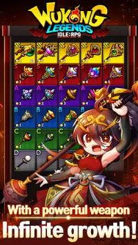 WuKong Legends : Idle RPG Screen Shot 3