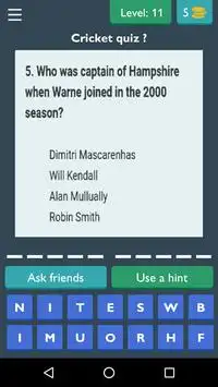 Cricket quiz with me Screen Shot 2