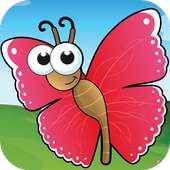 Puzzle Games Kids: Insects Reptiles Bees ❤️🐍🦋🐞