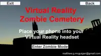 Zombie Cemetery VR Cardboard Screen Shot 7