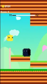 Square Animals And Birds Flying Game: Hyper Casual Screen Shot 2