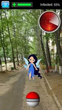 Pocket Fairy GO: stop infection Screen Shot 2