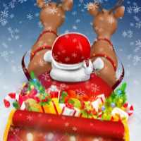 🎅 Santa Christmas Run - Xmas Reindeer Rush Game