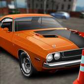 Backyard Parking Muscle Car 3D