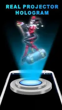 Harley Queen 3D Hologram Joke Screen Shot 2