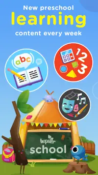 Hopster: TV y juegos educativos, edad preescolar Screen Shot 1