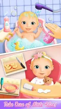 Casa di bambola, dolce bambina - Gioco baby-sitter Screen Shot 3