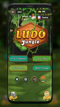 Ludo Jungle - Fun online Dice Game Screen Shot 0
