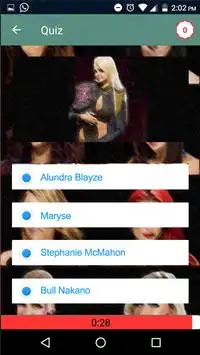 Guess WWE Divas Wrestling Trivia Quiz Screen Shot 3