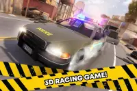 Cop Car Chase 🚨 Police Robber Racing City Crime Screen Shot 3