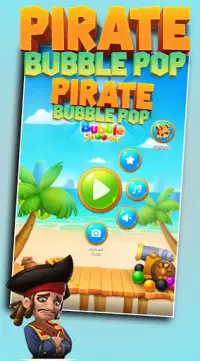 Pirate Bubble Pop Screen Shot 1