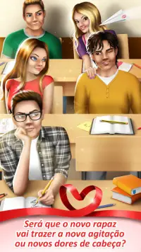 Jogos de namorados na escola Screen Shot 1