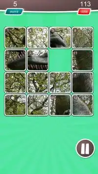 Dinosaur Puzzle Screen Shot 2