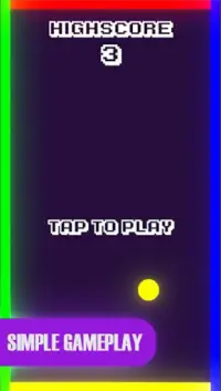 RottoBall: Simple bouncy Physics ball game Screen Shot 0