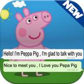 Message Chat With Cute Pepa The Pig