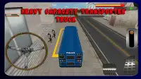 Police Truck Transporter 3D Screen Shot 4