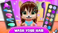 Hairstyle: pet care salon game Screen Shot 4