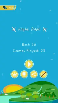 Flight Pilot Game Screen Shot 0