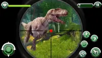 Jurassic Dinosaur Wild Jungle Shooter Screen Shot 2