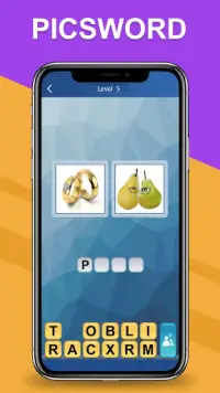Picsword - Word quizzes with lucky rewards! Screen Shot 0
