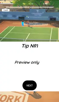 Tennis Clash Tips & Tricks Screen Shot 1