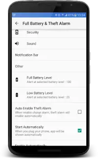 Full Battery & Theft Alarm Screen Shot 5