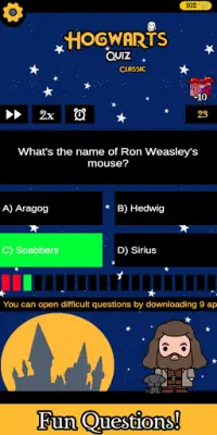 Quiz for Hogwarts HP Screen Shot 3