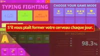Dactylographie Combat(Typing Fighting) Screen Shot 5