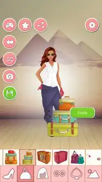 Travel Dress Up Games Screen Shot 1
