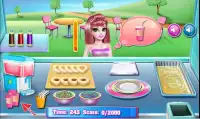 jogos de cozinha para crianças - DESSERTS TRUCK Screen Shot 0