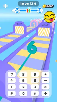 Math Race 3D Screen Shot 1